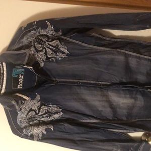 Roar button down shirt